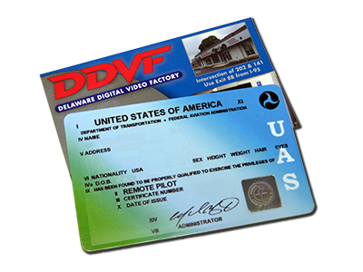 FAA Part 107 Certificate