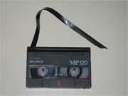 Broken Video8 tape