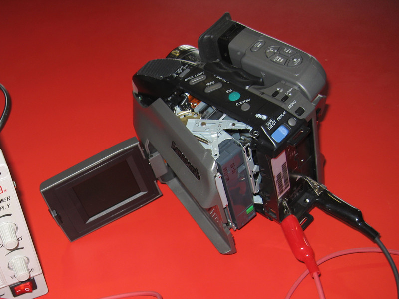 Rescuing a VHS-C tape from a camcorder