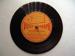 Voice Graph Audio Record